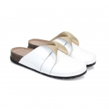 Batz DREAM DAY White-Gold papucs Batz DREAM DAY White-Gold papucs