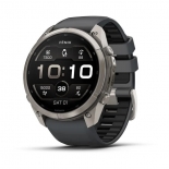 fenix 9 Pro 51mm AMOLED Titanium grafitszürke szilikon szíjjal fenix 9 Pro 51mm AMOLED Titanium grafitszürke szilikon szíjjal