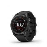 Garmin EPIX PRO (GEN 2) 47 MM, szrke, fekete szilikon szjjal