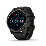 Garmin Venu 2 fekete, szrke kerettel